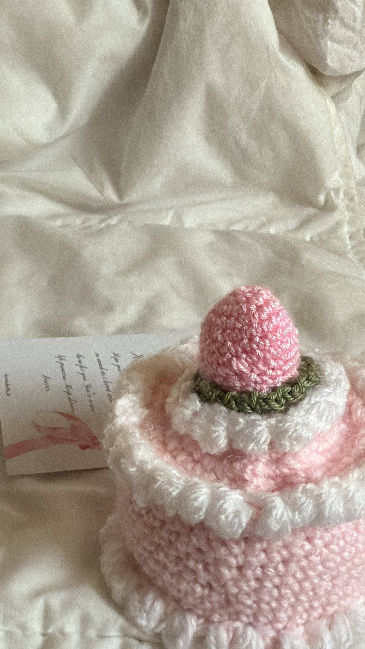 strawberry bday cake